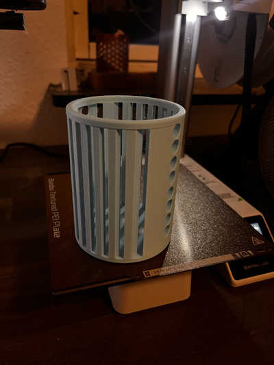 pen holder v1 by dinozzo28 art models container cup 3d print model - Mito3D
