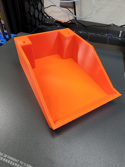 parete controllo cestino remixato by mocheria utensili organizzatori pannello forato 3d print model - Mito3D