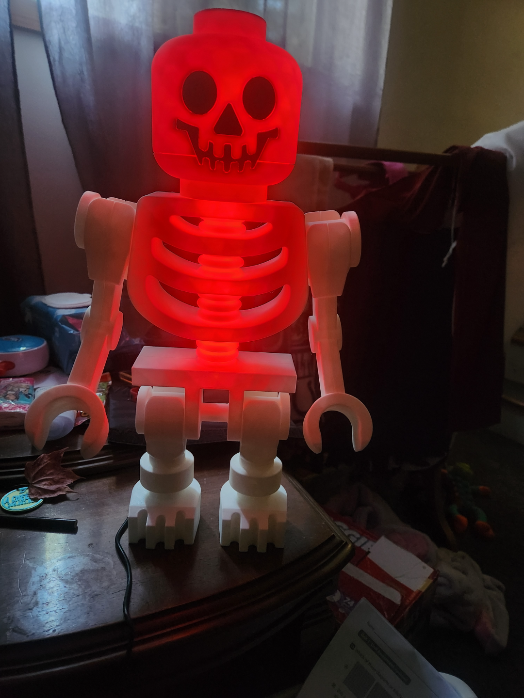 mega lego like iskelet ışıklı yeniden karıştırılmış by seviyorum oyuncaklar oyunlar 3D print model - Mito3D