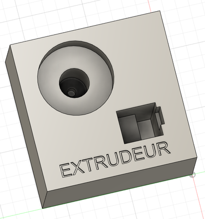 bo te pour kit extrudeur dessin sur fusion 360 by agence tourisk 3d printer accessories 3d print model - Mito3D