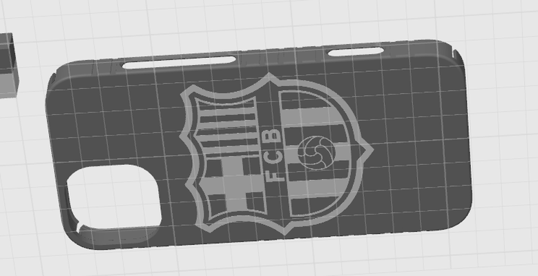 iphone 13 fc barcelona phone case by maximilianzupanic hobby & diy electronics mobil iphone13 3d print model - Mito3D