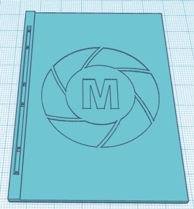 makerdeck copertina guaina remixato by rosa 3dp moda modelli 3d print model - Mito3D