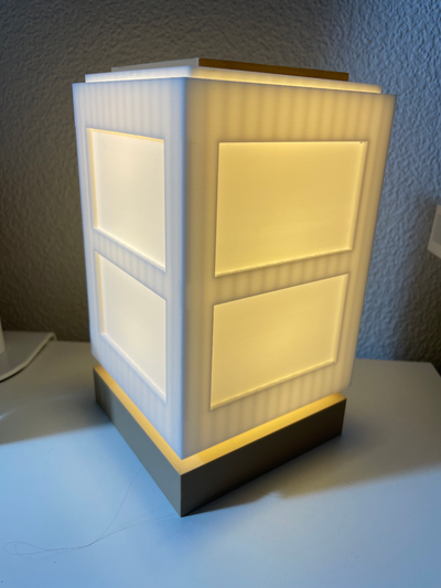 paula lamp by gual66 household house models kit 3d print model - Mito3D