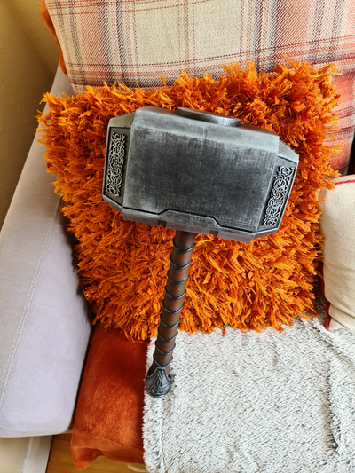 mjolnir - thor hammer remixed by emp3thy props & cosplays replica weapon marvel god thunder thors 3d print model - Mito3D