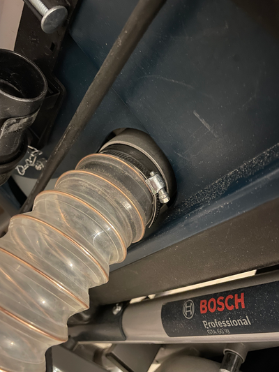 puce extraction tuyau adaptateur gts10xc bosch by diegofesti outils syndicat aspirateur copeaux 3d print model - Mito3D