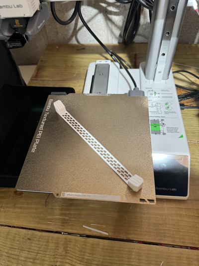 bambulab a1 mini tabak kulp destek yeniden karıştırılmış by 3designfan 3d yazıcı aksesuarlar 3d print model - Mito3D