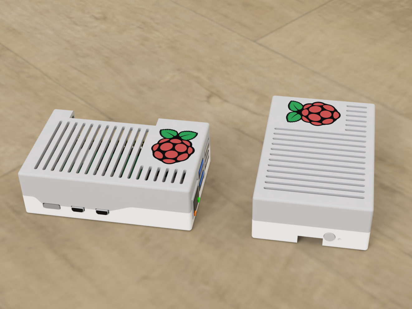 ahududu pi 5 renkli logo yeniden karıştırılmış by adam l hobi kendin yap elektronik raspberry kutuları rpi resim pi5 raspberrypi5 rpi5 3D print model - Mito3D