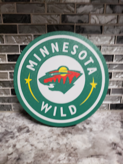 wild hockey sign by frozennorth art signs & logos light box lightbox led nhl 3d print model - Mito3D
