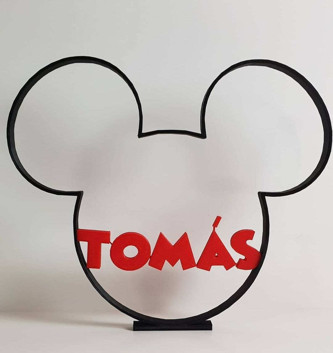 mickey estante soporte by tr3dcreations casa decoración 3D print model - Mito3D