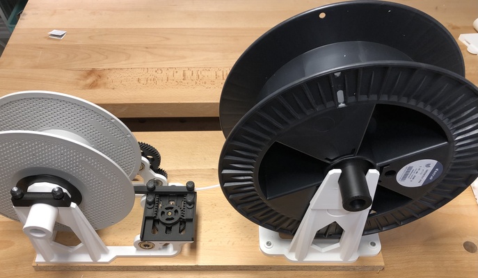 adapter 2 5 kg spools remixed by jocin 3d printer accessories 3d print model - Mito3D