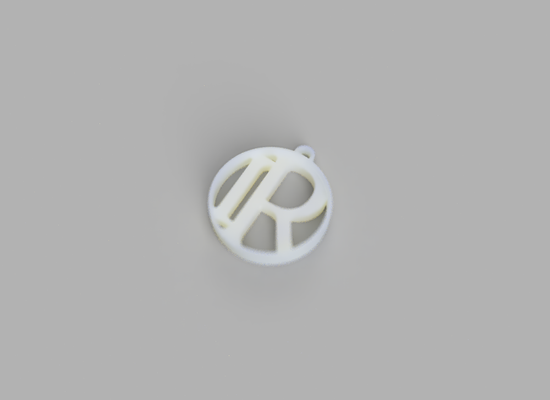 infecté pluie vieux logo pendentif by adam loisir diy musique métal bande porte clés 3d print model - Mito3D