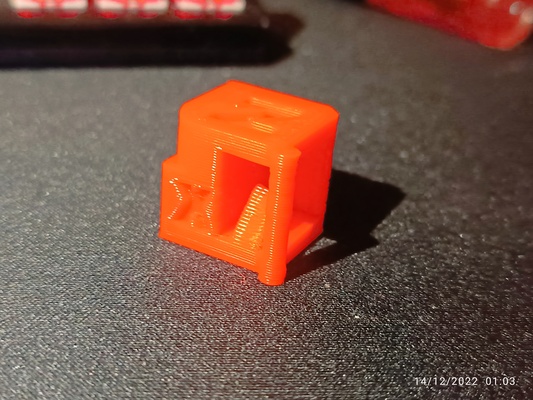 calibração cubo 20mm complexo remixado by quebrar 3d impressora teste modelos impressão 3d print model - Mito3D