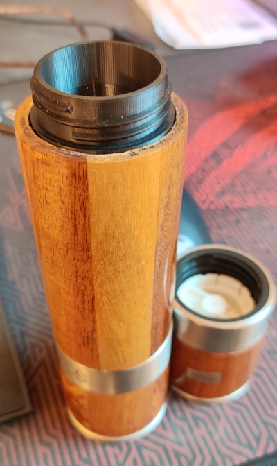 pepper grinder replacement compartment by kampflafer household house models threads peppermill 3d print model - Mito3D