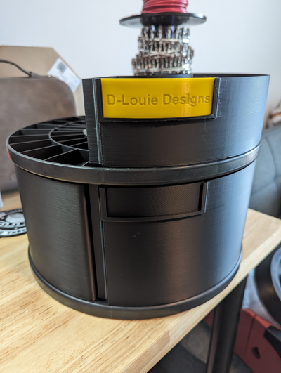 polymaker 5kg bobina cassetti by d louie disegni utensili organizzatori organizzatore ufficio cassetto 3d print model - Mito3D