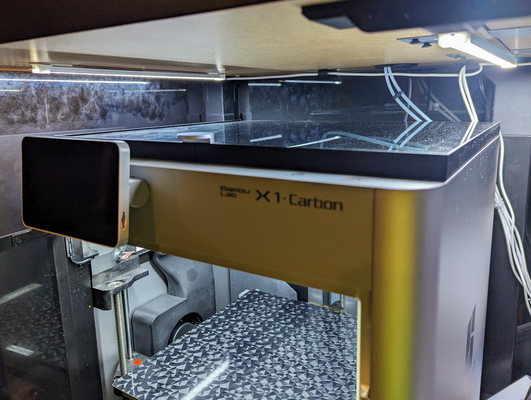 bambu x1c glass slider light ams by erickburgess 3d printer accessories 3d print model - Mito3D