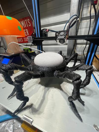 ragno corpo google nido mini by sandhills3d domestico arredamento min 3d print model - Mito3D