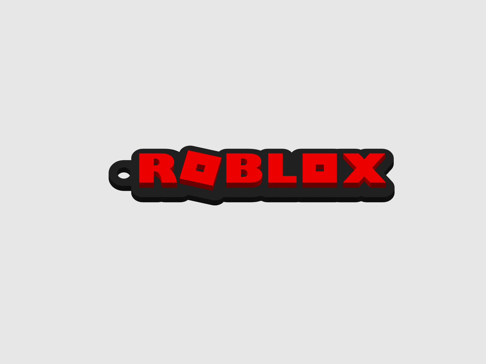 roblox schlüsselbund farbe tauschen no ams erforderlich by lila wut kunst zeichen logos logo schlüssel kette schlüsselring ring 2d videospiel videospiele computer spiele spiel 3D print model - Mito3D