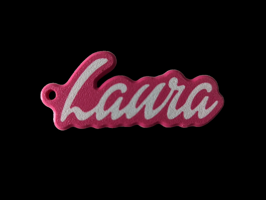 laura porte clés by z3dartandtech outils gadgets gadget barbie 3d print model - Mito3D