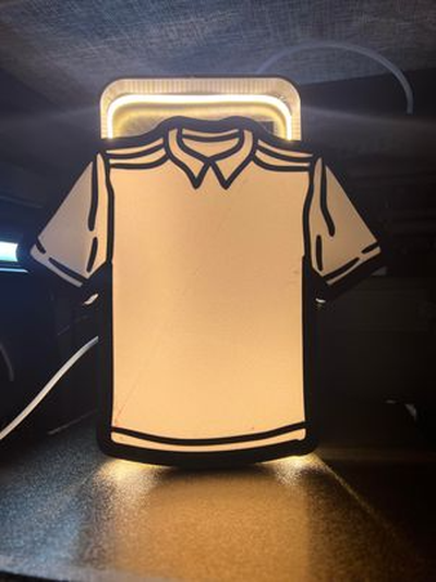 esportes camisa caixa luz fácil cores by amar estampas passatempo faça esporte ar livre futebol rúgbi liga basquetebol nfl hóquei roupas americano t shirt 3d print model - Mito3D