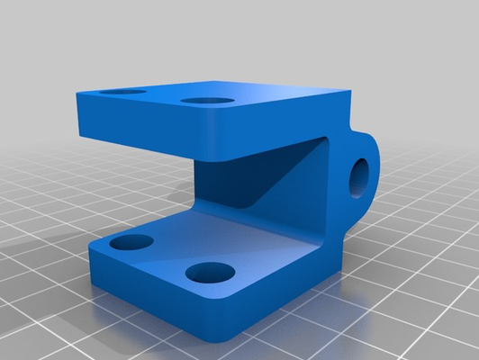 sim rig button box vesa mount & bracket remixed by gripfuel hobby diy 3d print model - Mito3D