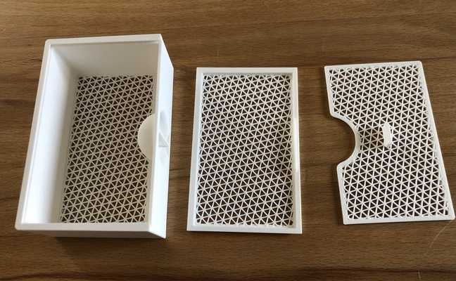 refillable charcoal filter bambulab x1 hepa-filter remixed by jocin 3d printer accessories 3d print model - Mito3D