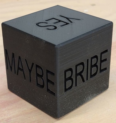 no cube by sirbeck58 toys & games board thingiverse 3d print model - Mito3D