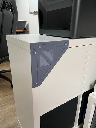 ikea kalax reforço by cornstarch3d casa escritório mobília antivibração bambu laboratório 3d print model - Mito3D