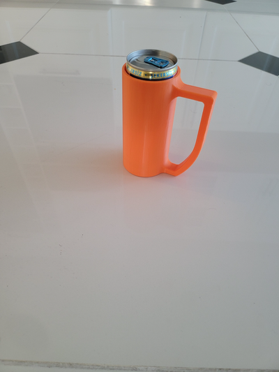 250 ml coke can mugger derived to fit small cans ie 54 mm diameter remixed by sdemirel household house models holder 250ml 54mm 3d print model - Mito3D