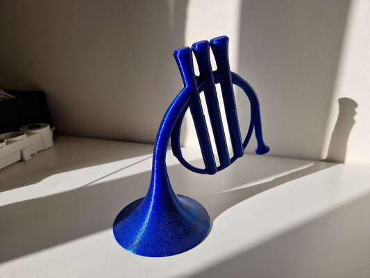 französisch horn getroffen mutter by nyx nk kunst modelle blau kennengelernt himym teddybär 3d print model - Mito3D