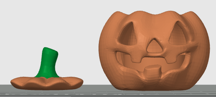 pumpkin patty led candle remixed by printingsolutionsinfo household decor halloween 3d print model - Mito3D
