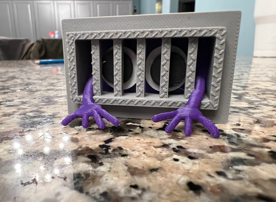 purple in vents refrigerator magnet by tdub55 art models rainbowfriends inthevents roblox 3d print model - Mito3D