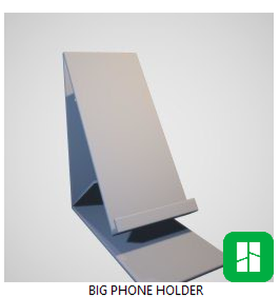 telefono titolare supporto by theprintlab 3d stampante parti desktop 3d print model - Mito3D