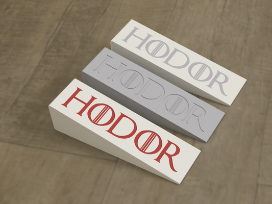 hodor kapı dur oyun of tahtlar by adam l ev halkı dekor game thrones kapılar 3d print model - Mito3D