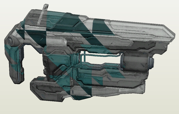 halo 5 - forerunner boltshot by reciclatecdominicana props & cosplays replica weapon cosplay 3d print model - Mito3D