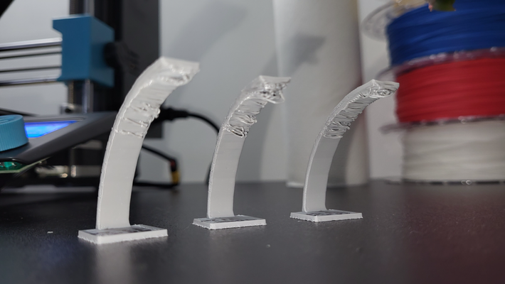 overhang & cooling test variable degrees available by savagelau 3d printer models calibration 3d print model - Mito3D