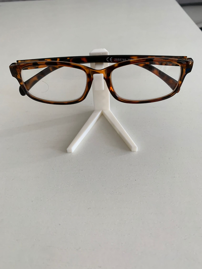 porte lunettes titulaire soutien by augustkastenfrosch mode brillance licol pla petg 3d 3d print model - Mito3D