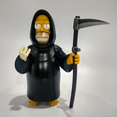 halloween homer remixed by catharsis69 toys & games characters simpson halloween2023 3d print model - Mito3D