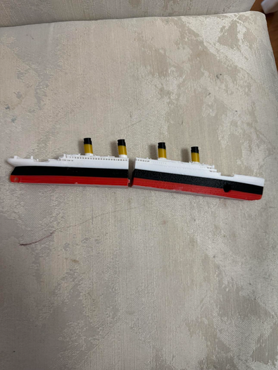 affondando sommergibile titanico by blasterxd giocattoli giochi barca giocattolo 3d print model - Mito3D