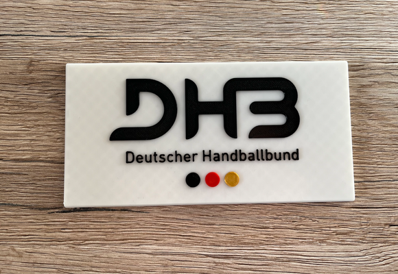 dhb logo by kpp hobby diy sport draußen handball 3d print model - Mito3D