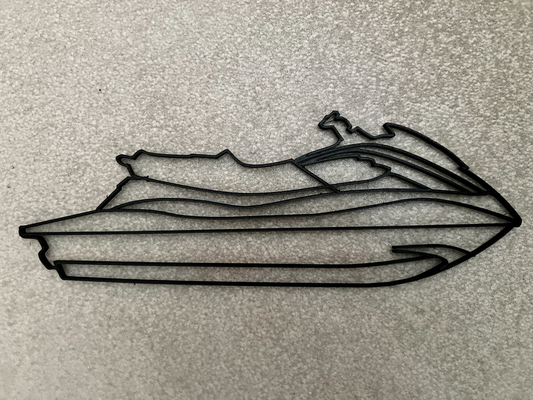 yamaha waverunner gp1800 svho silhouette 2022 modèle by simonfr77 art modèles silhouetteart jet ski 3d print model - Mito3D