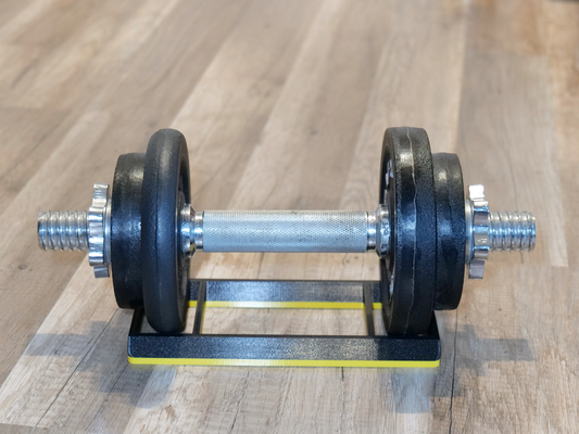 dumbbell stand by thebavarianmodelmaker hobby & diy sport outdoors fitness 3d print model - Mito3D