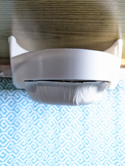 undermount paper bowl dispenser by matthew household house models 3d print model - Mito3D