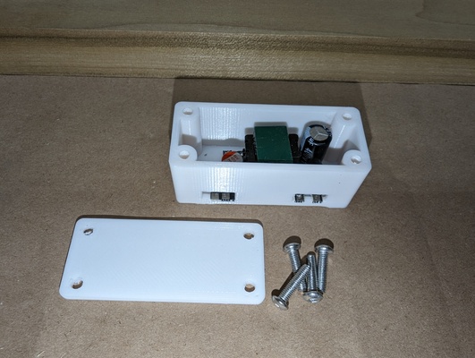 parametrisch projekt box klein pcb by matthew hobby diy elektronik anpassbar openscad 3d print model - Mito3D
