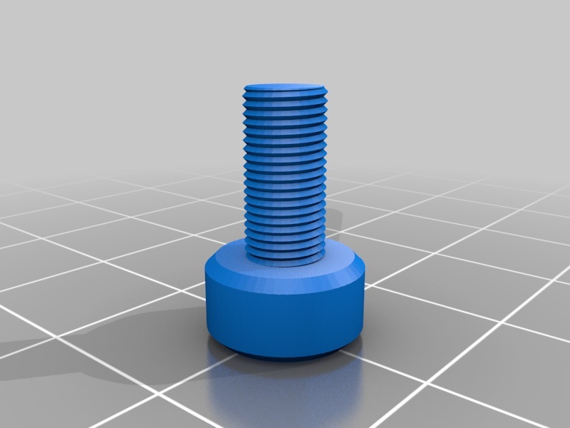 my m5 socket bolt by ronindesu 3d printer accessories thingiverse customized 3D print model - Mito3D