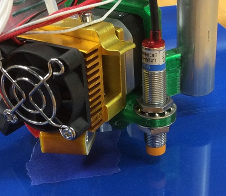 mpcnc mk8 estrusore induzione sonda montare by ronindesu utensili stampato fermare thingiverse arresto radio induttivo 3d print model - Mito3D