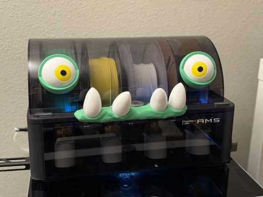 amsy filament eating monster by mottn 3d printer accessories ams 3d print model - Mito3D