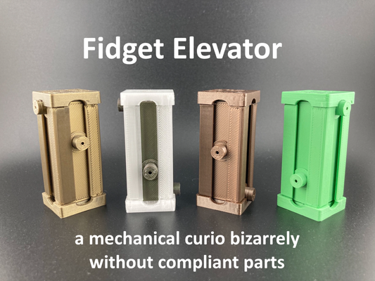 haunted elevator - a pet magnet horribly trapped 4 cocosnap clickers by kool fingers toys & games fidgetelevator fidgetclickers fidgetwalkers koolfingers fidgettoys montypython holygrail magnetballs magneticballs oddlysatisfying magneticgames 3d print model - Mito3D