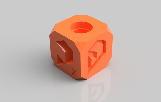 imprimables étalonnage cube remixé by george gxg 3d imprimante tester modèles testprint calibrationcube test d'étalonnage l'imprimante surplomb essais 3d print model - Mito3D