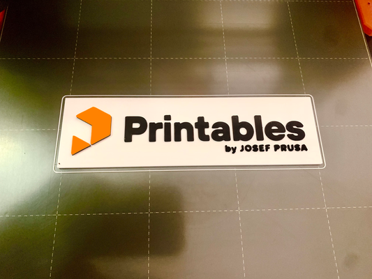 imprimables by joseph prusa logo george gxg art panneaux logos 3d print model - Mito3D