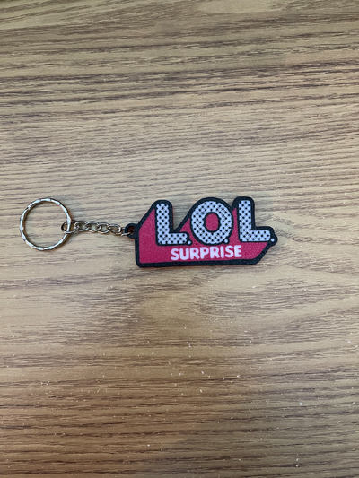 lol surprise - keyring keychain by rich190 art signs & logos 3d print model - Mito3D